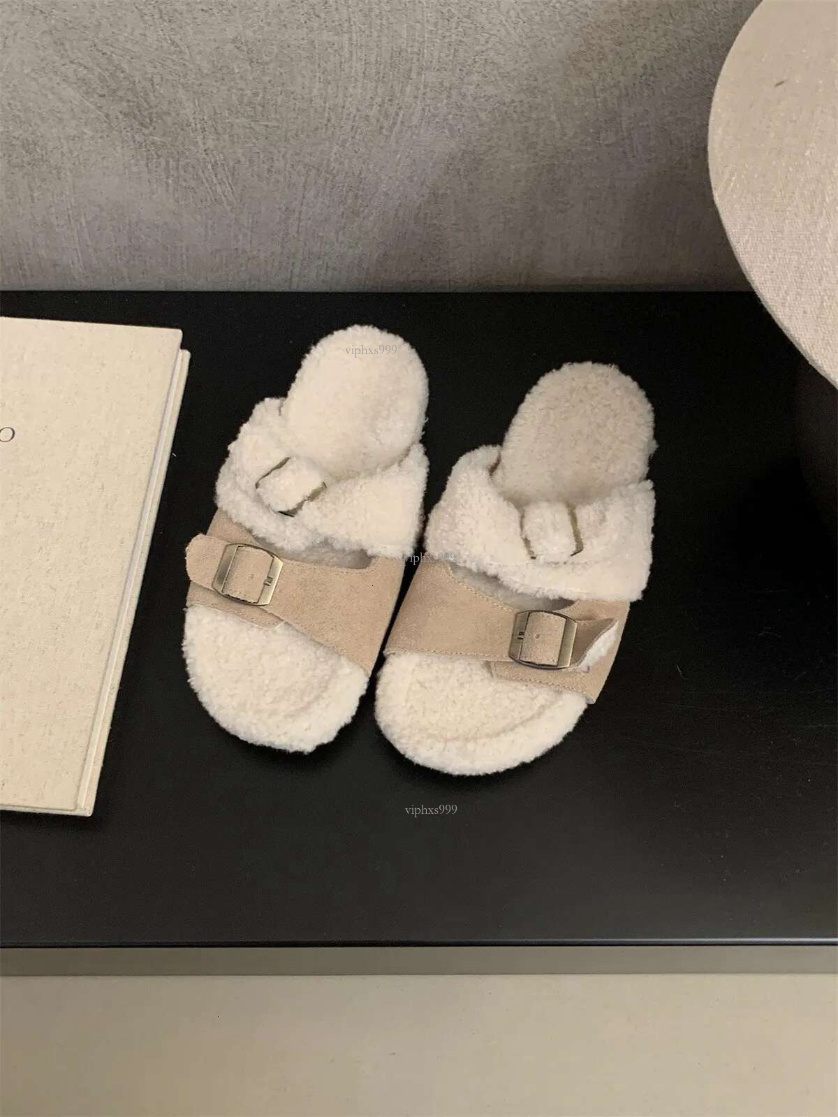 New Free Shipping Designer Shoes Thick Bottom Hairy For Women's Outdoor Wear Autumn And Winter New Korean Version Gentle Fairy Style With Plush C