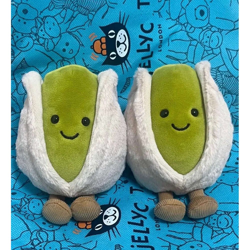2025 New Jelly cat Amuseables Horatio Toy Pistachio Nut Cute Plush Doll Ornament Gift for Friends fashion