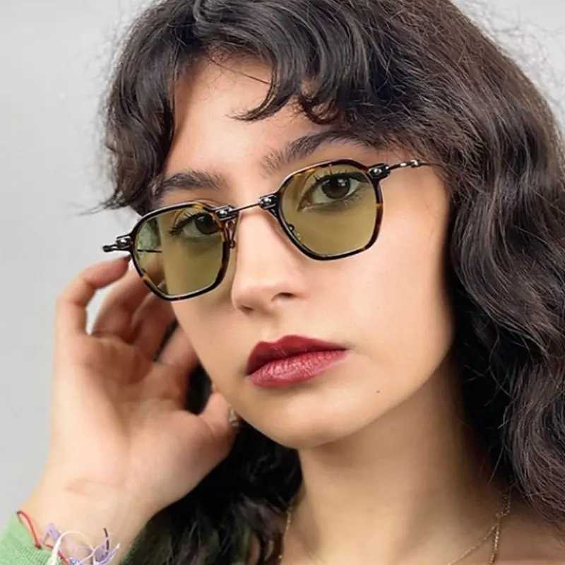 2025 Small Square Sunglasses Riding Driving Sun Glasses Women Men Brand Designer Metal Frame Eyewear Shades Oculos De Sol UV400C250412