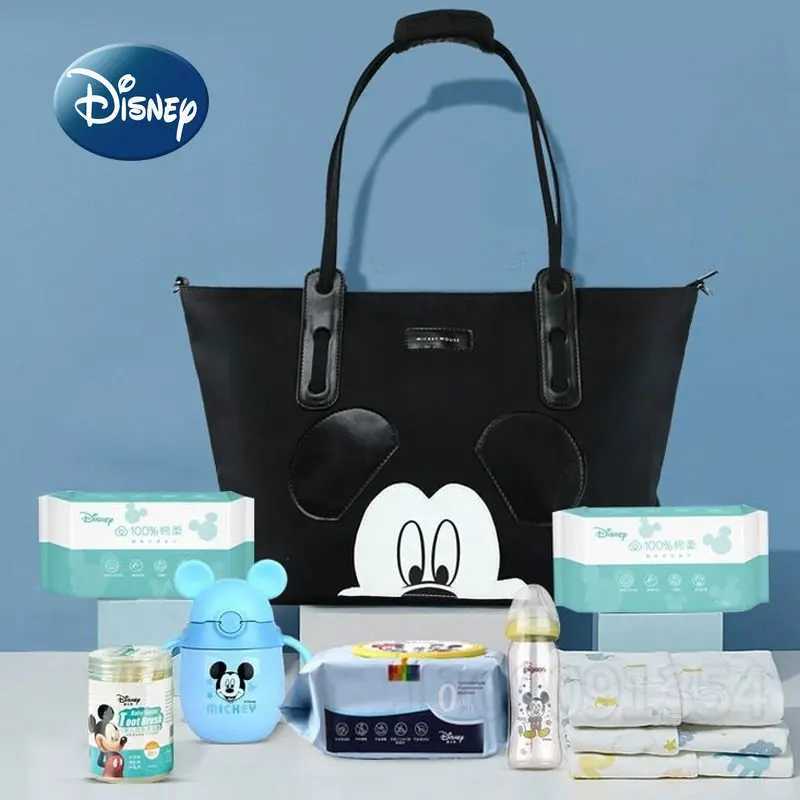 Disney Mickey Original New Diaper Bag Handbag Luxury Brand Baby Diaper Bag Large Capacity High-quality Cartoon Fashion Baby BagXJ250412
