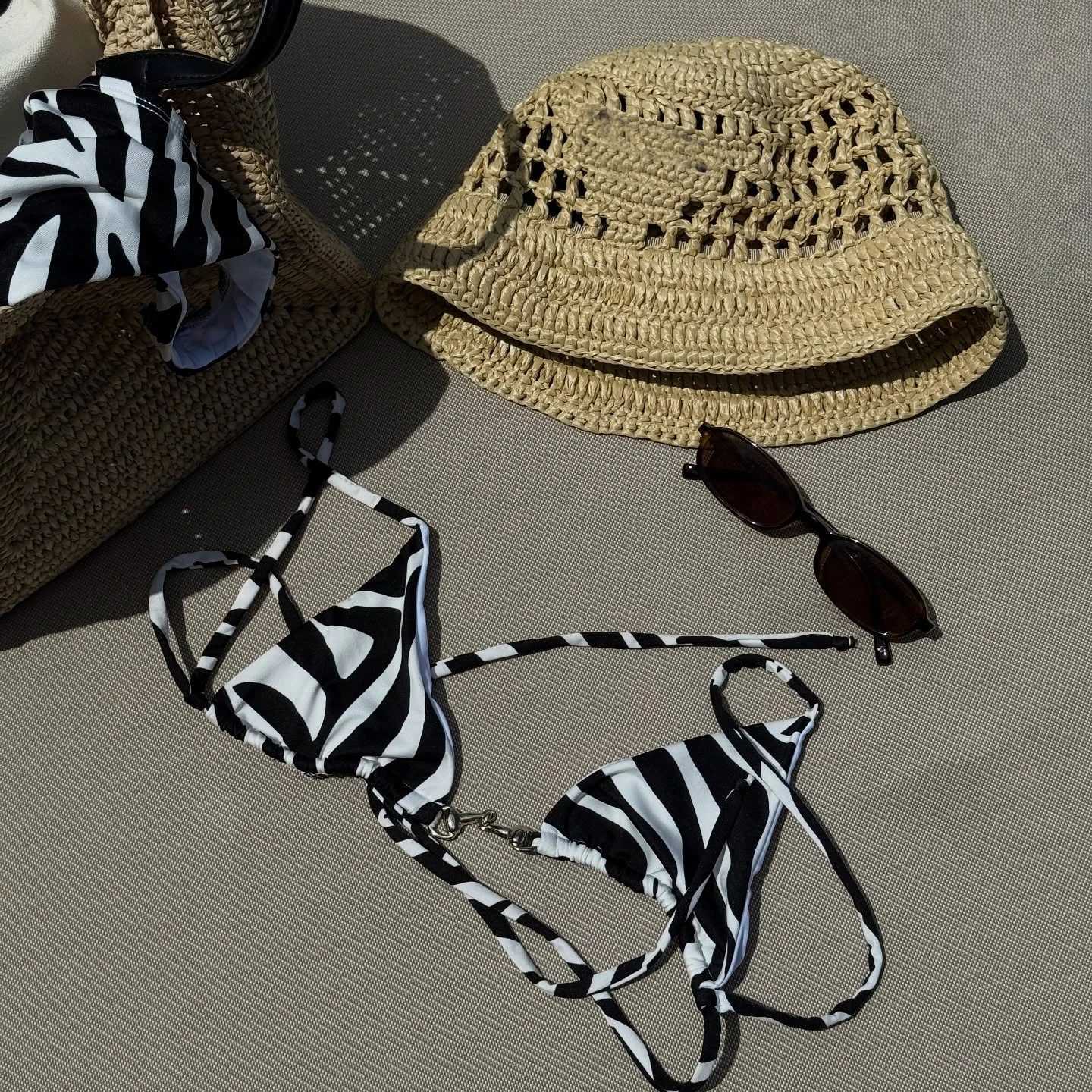 Zebra Print Bikinis Sexy Women Swimsuits Female Swimwear 2026 Micro Bikini Set Bathingsuit Swim Suit Beachwear Bandeau BiquiniW251113