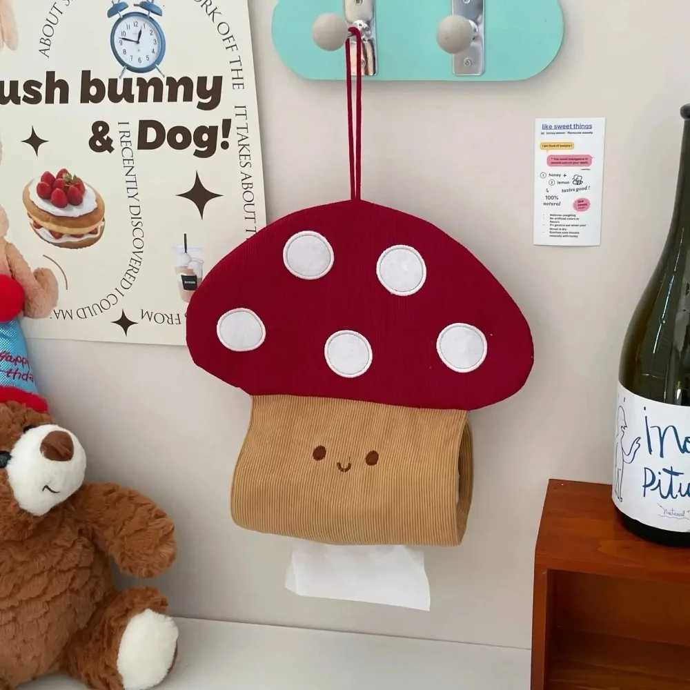 Creative Cloth shro Tissue Box Wall Mounted Cute Decorative Hanging Napkin Container Space Saving Living Ro Organizer254 Y251112