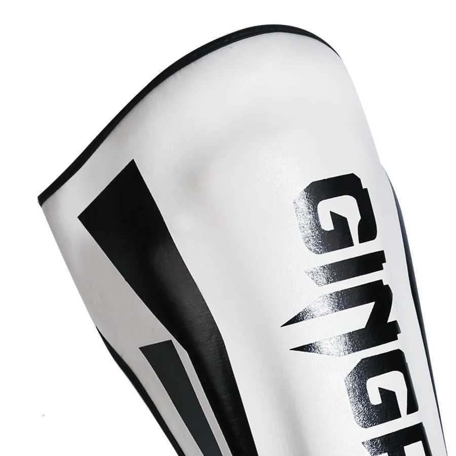 1 Pair Kids Adults Kickboxing MMA Muay Thai Shin Guards Leg Protector Fight Martial Arts Sanda Training Equipment Z251112