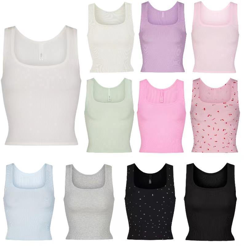 women shorts shirt tank top flat cornered modal threaded short shirts flat cornered woman sexy lingerie summer yoga sport gym wear