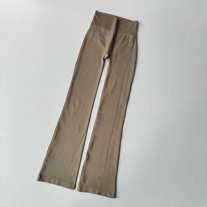High waisted compression micro flame yoga with no awkward lines for outdoor wear seamless elastic fitness pants to lift legs Y250412