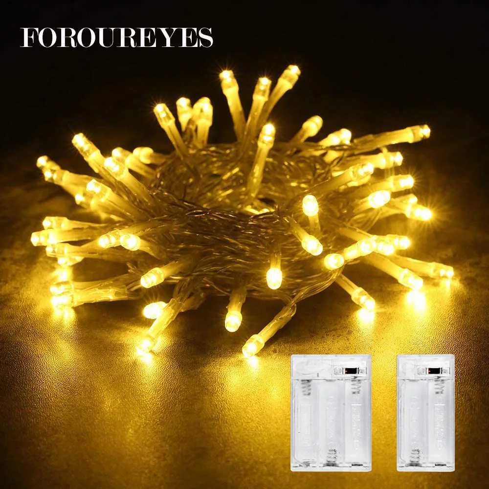 Hot Sale 15m/3m/6m/75m/10m Christmas Lights Waterproof Battery Led String Lights Christmas Decorations For Home M251113