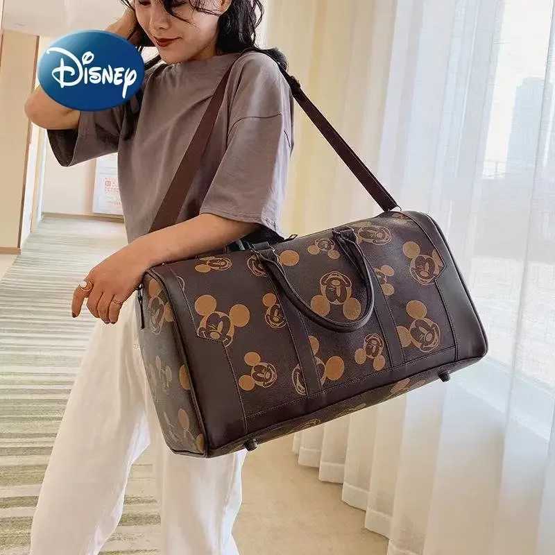 Disney Mickey New Diaper Bag Handbag Luxury Brand Fashion Baby Bag Large Capacity Baby Storage Diaper Bag MultifunctionalXJ250412