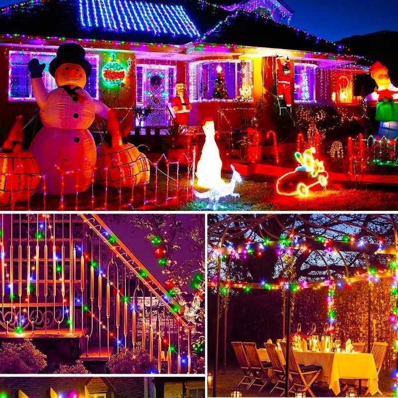 Solar String Lights Outdoor Garden LED Lights Solar Powered Waterproof Solar Fairy Lights for Patio Yard Wedding Christmas Party M251113