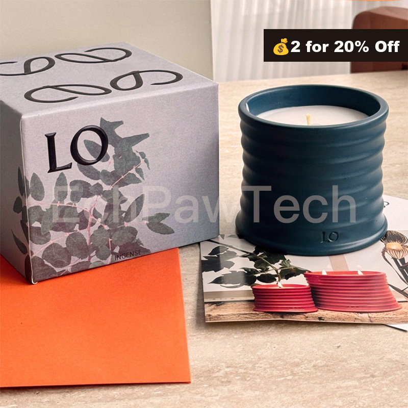 Designer Scent candle Calm Cove Soy Luxury Ceramic Candles jar diffuser aromatherapy loewecandle 50 Hours Burn Home Fragrance Decor Gift Hight Quality Spain ST7590