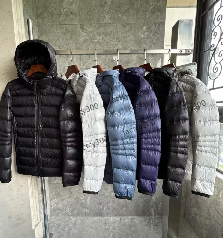 New Men Down Jackets Designer Top Quality Crofton Coat puffer jacket Winter Outwear Outdoor Lightweight and fluffy Comfor Parka size doudoune S-XXL