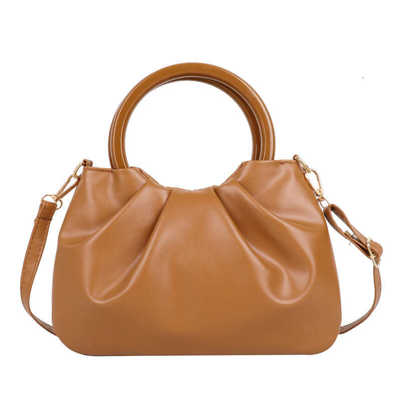 Temperament Summer Handbag 2025 New Women's Internet Celebrity Western Style Single Shoulder Crossbody Simple Small Square Bag