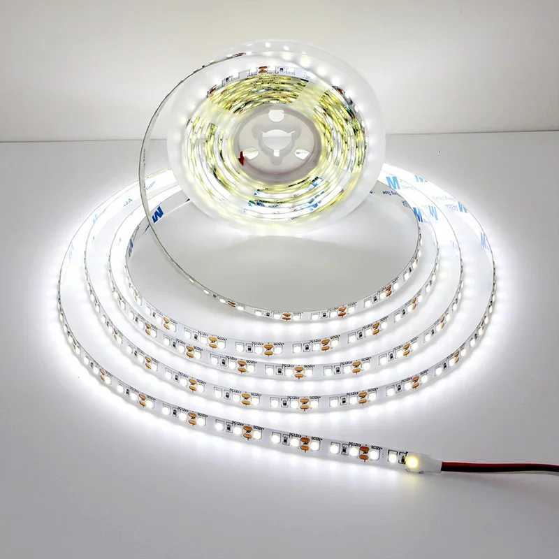 12V 24V LED Strip 2835 120LEDs/m Home Lamp Strip Pink Red Ice Blue Green Golden Yellow Orange Flexible Waterproof Soft Lamp Bar W251112