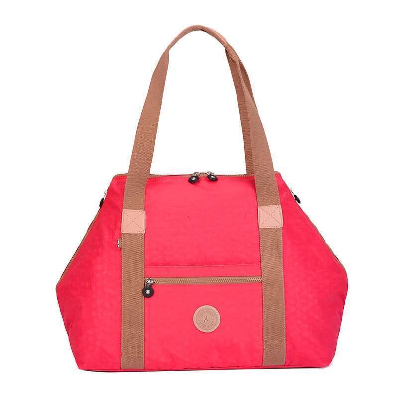 ACEPERCH Casual Female Bags Handbags Women Famous Brand Bolsa Feminia Nylon Shoulder Beach Bag Top-Handle Tote Sac Femme