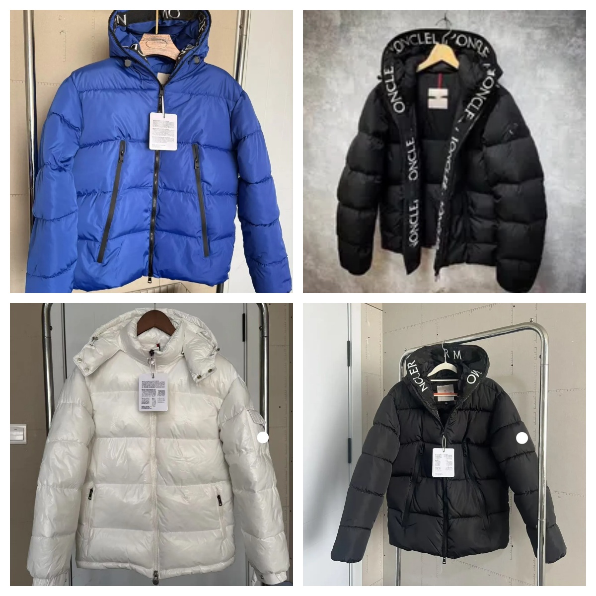 Men's Designer Moc Down Jacket Comfortable Warm Simple Fashion Parka Jacket Thickening Breathable Zipper Style Cardigan Outwear Coat Winter