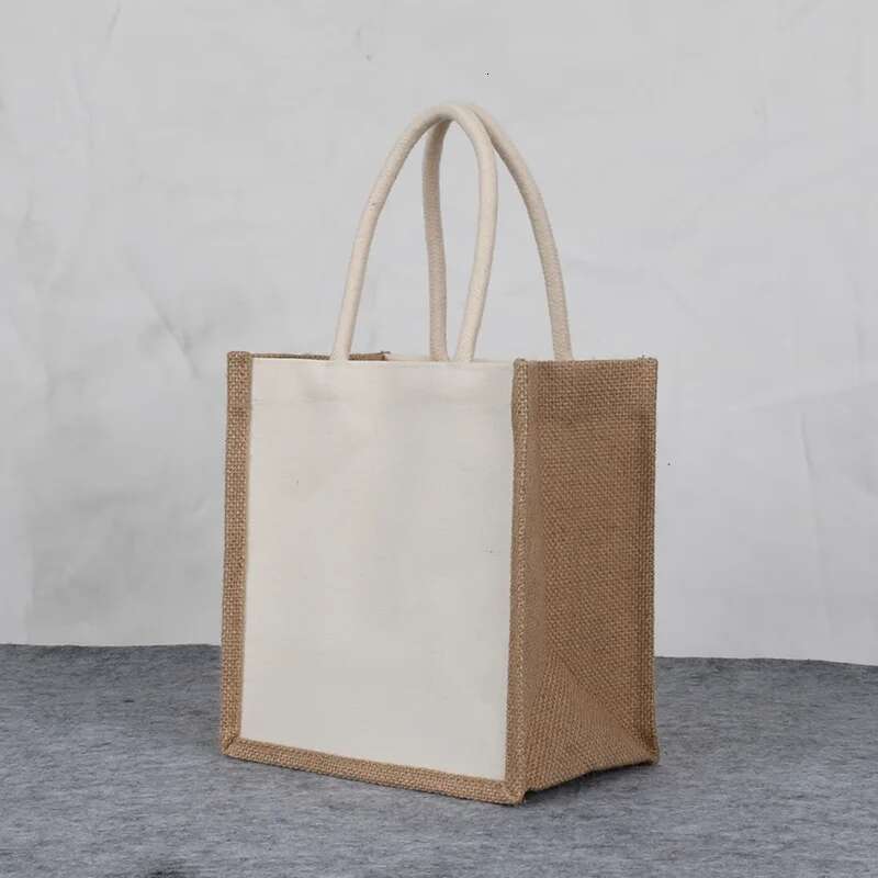 10 PCS Ed Tote En Shopping Bags, Student Shoulder Canvas Party Favor Bags DIY Custom