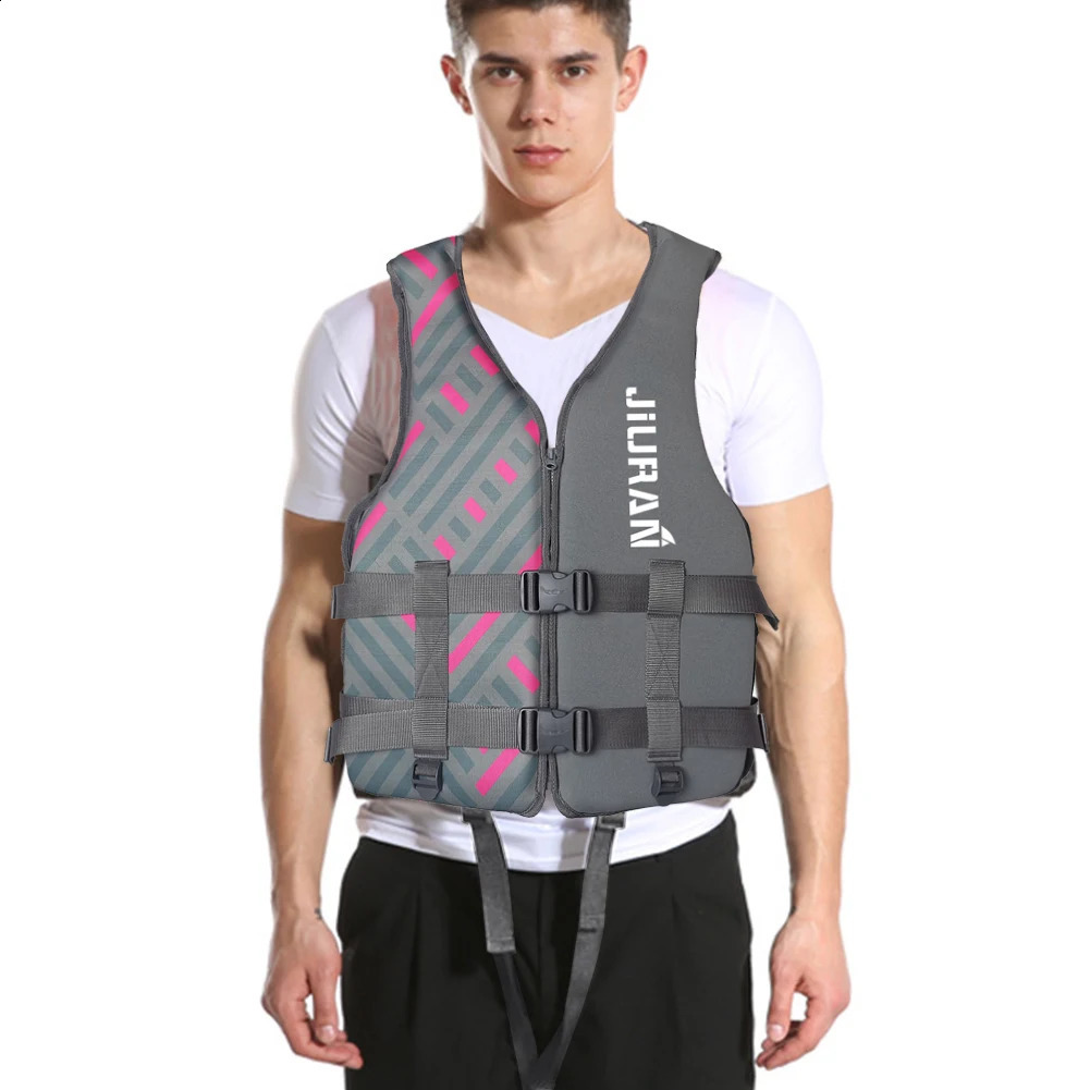 Water Sport Buoyancy Life Vest for Adults Fly Fishing Vest Water Sport Vest for Swimming Sailing Boating Kayak Floating 250411