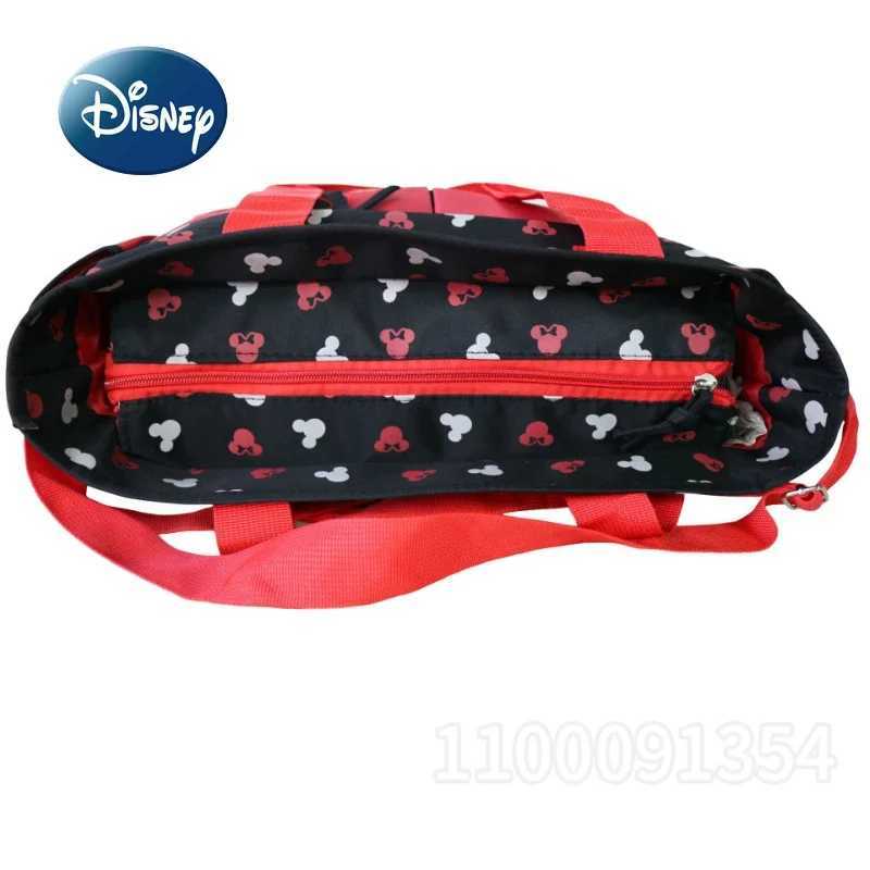 Disney Mickey New Diaper Bag Handbag Cartoon Cute Fashion 2-piece Baby Bag Large Capacity Multi Functional Baby Diaper BagXJ250412