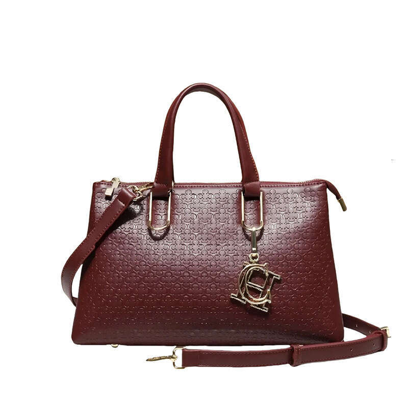 CHHC Fashionable Elegant Handheld Shoulder Embossed Texture Crossbody Women's With High Quality And Large Capacity Tote Bag