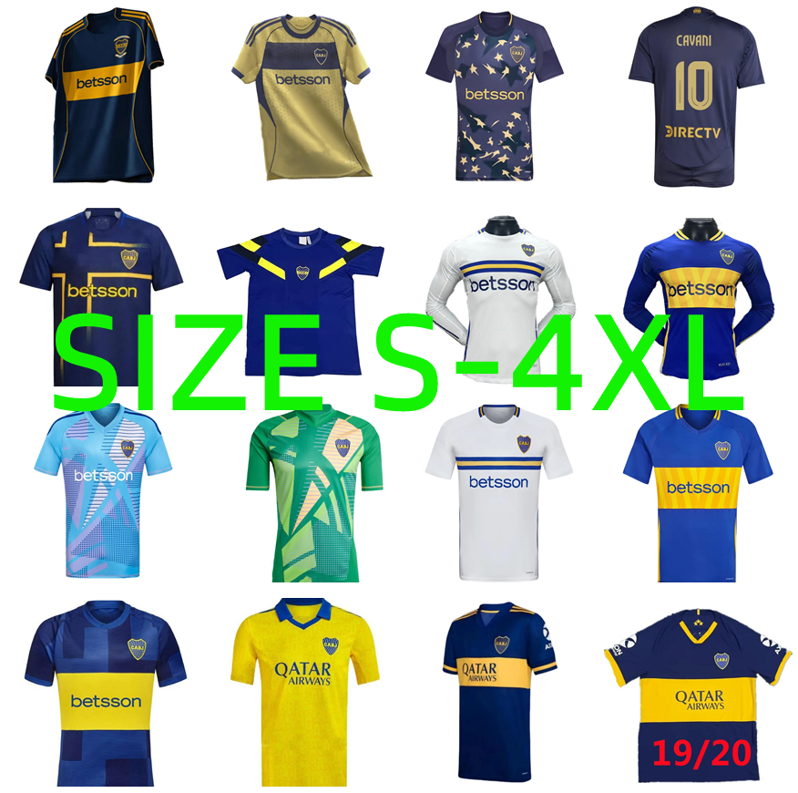 2025 2026 CAVANI Boca Juniors Soccer Jerseys 19 20 21 22 23 24 25 MARADONA BENEDETTO MEDINA M.MERENTIEL MARCOS ROJO BARCO MEDINA LANGONI De Rossi football shirt