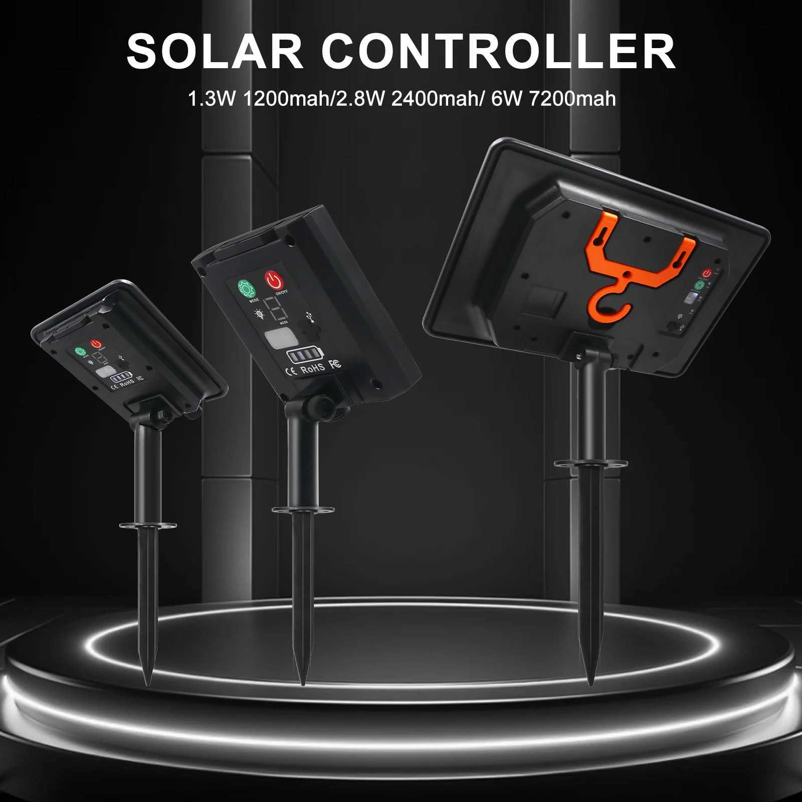 DC 24V Solar Powered LED Strip Green/Ice Blue/Yellow/Pink/White/Red IP68 Waterproof Outdoor Courtyard Garden Decor Light W251112