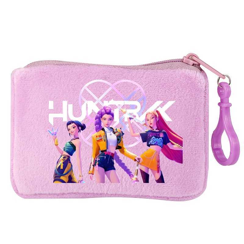 KPop Demon Hunters Party Favors Coin Purse Boy Cartoon Small Wallet Portable Cute Change Storage Bag Women Girl Birthday Gift Z251111