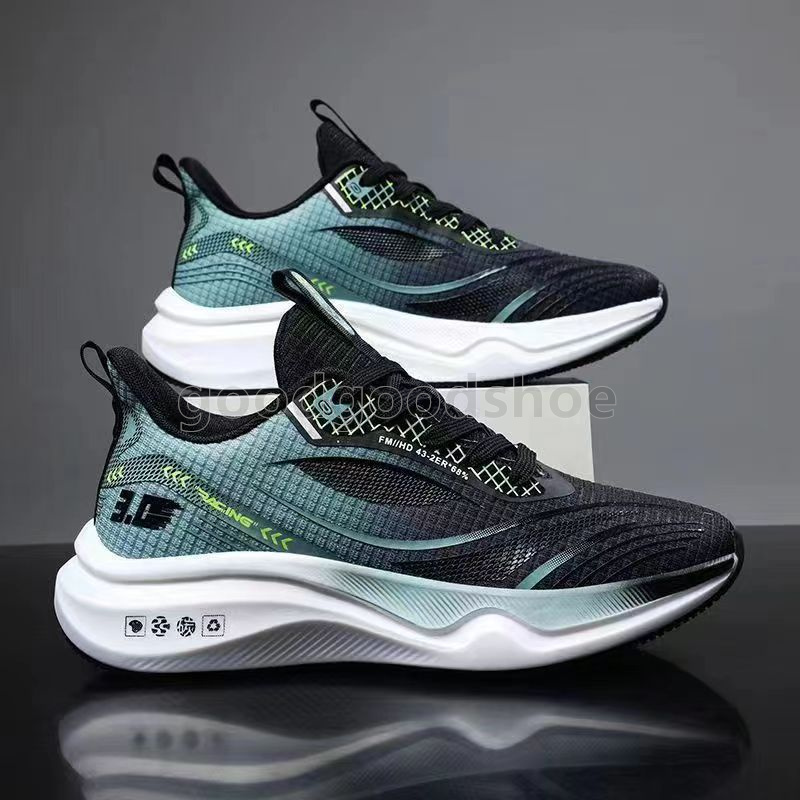 designer shoes stylish lightweight mens shoes comfort breathable mesh upper platform sneakers cushioned non-slip trainers size 37-46