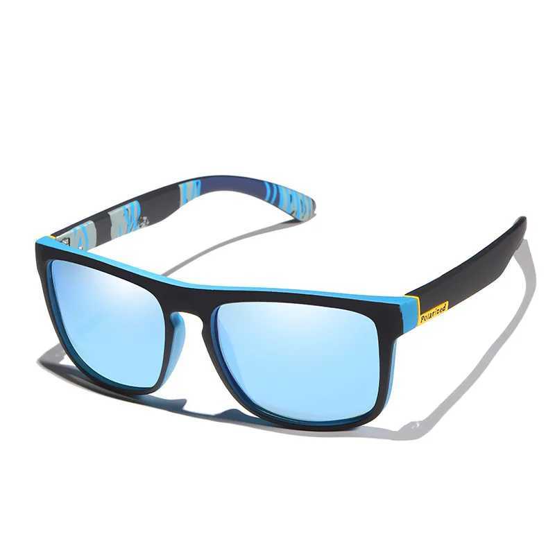 Fashion Vintage Square Polarized Sunglasses Men Women Driving Fishing Luxury Brand Designer Sun Glasses Drivers Eyewear UV400C250412