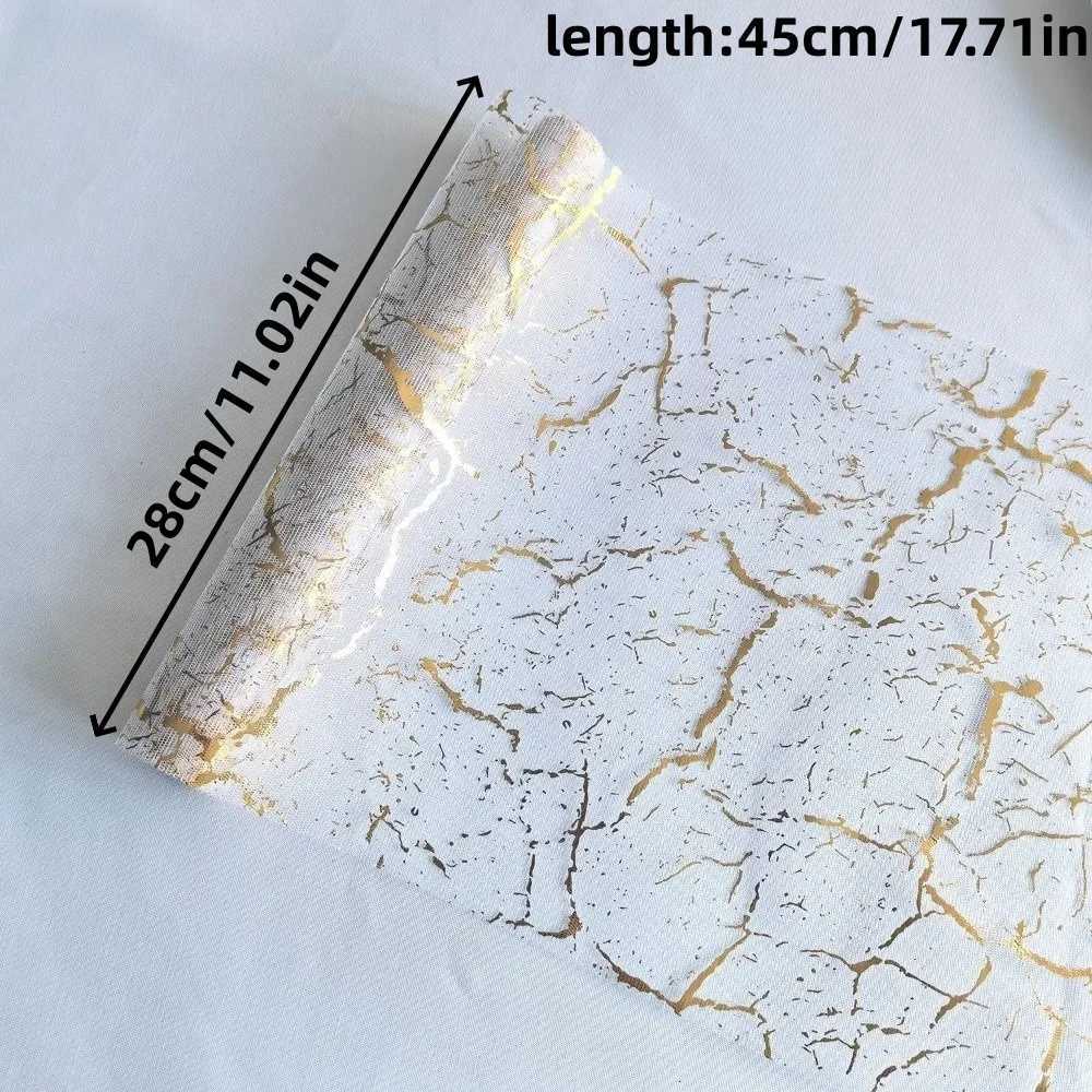 Christmas 4Pcs Sparkle Metallic Runner Glitter Sequin Thin Christmas Runner Foil Mesh Roll Snowflake Flag Tablecloth Birthday Y251113