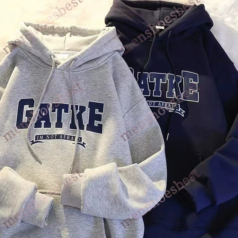 New Mens Hoodie Polo Sweater High Fashion Warm Pullover Hoody Hooded Sweatshirt Fleece Hoodies Asian Size M-5XL