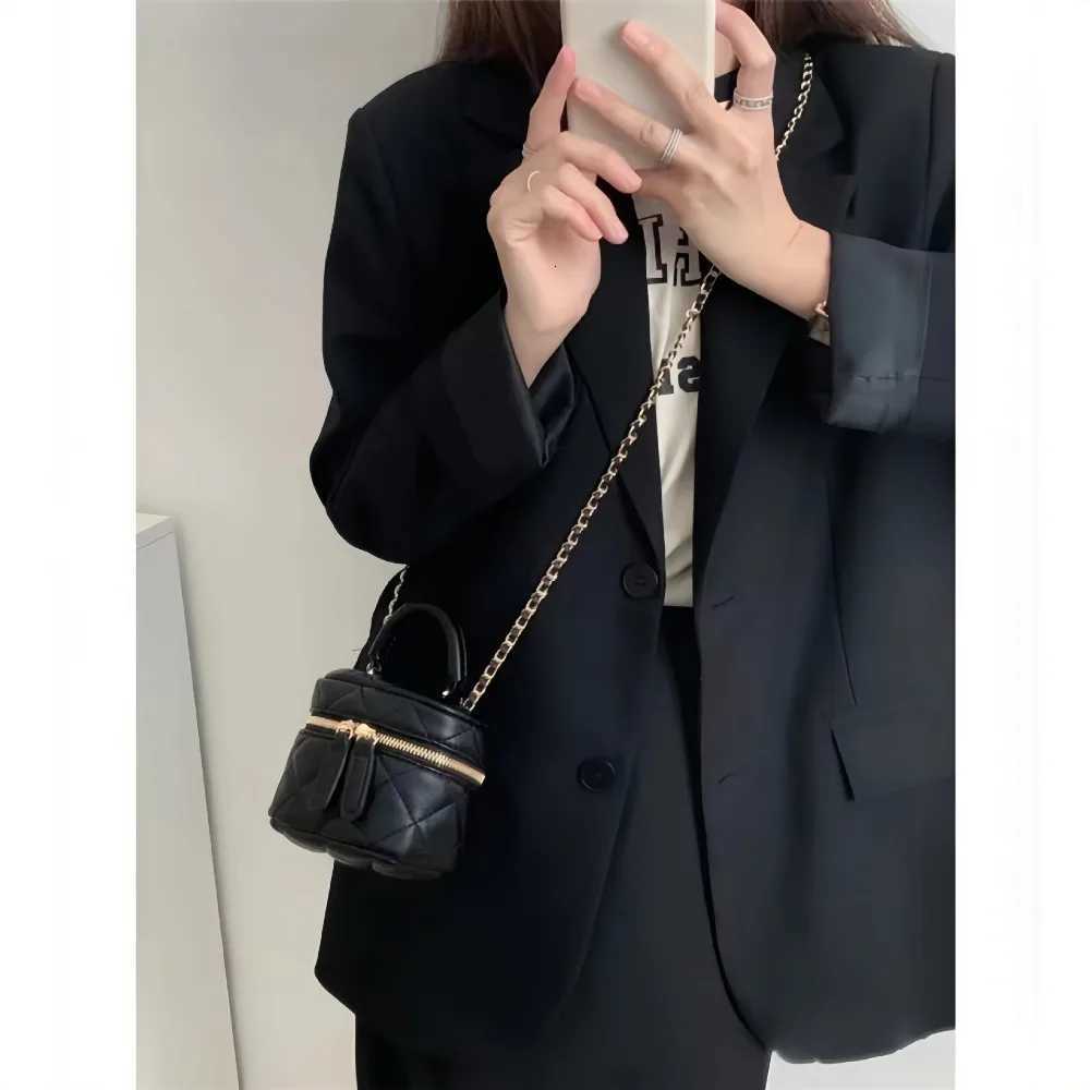 Premium mini diamond chain small fragrant wind bag Womens new fashion texture niche shoulder messenger bagW251112