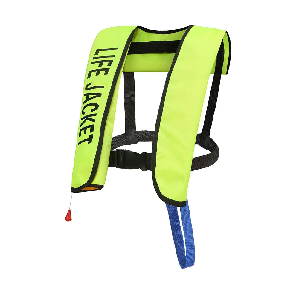Automatic Inflatable Life Jacket for Adult Portable Survival Jacket Professional Swimming Vest Water Sports Swimwear 250411