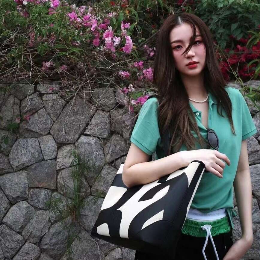 Thailand Fashion Cross Body Versatile Letter Printing Shoulder Bag Women's Large Capacity Handbag Bags