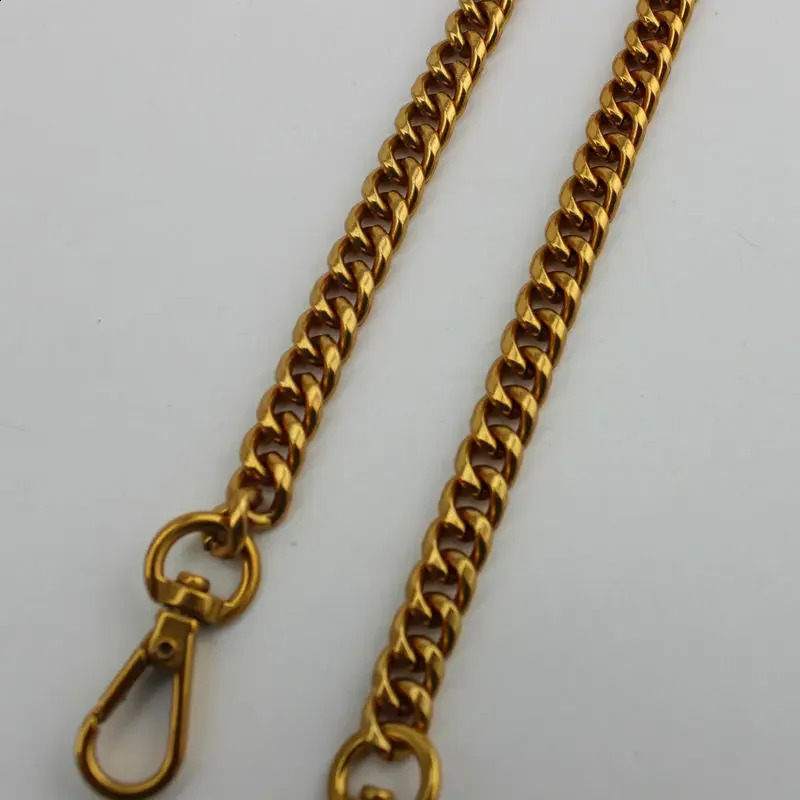 10pcs high-grade 120cm 3color 7mm wide bag with chain pure handle pure metal strap replacement handbag with bag parts 250411