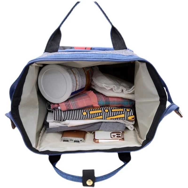 Disneyminis new dial bag backpack cartoon cute mother and baby bag large capacity multifunctional fashionable outdoor baby bagXJ250412