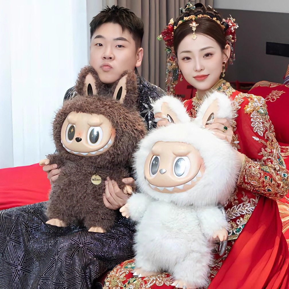 High-Quality ZIMOMO Big Leader 38CM/58CM Plush Vinyl Dolls with Trendy Designs for Holidays Gifts