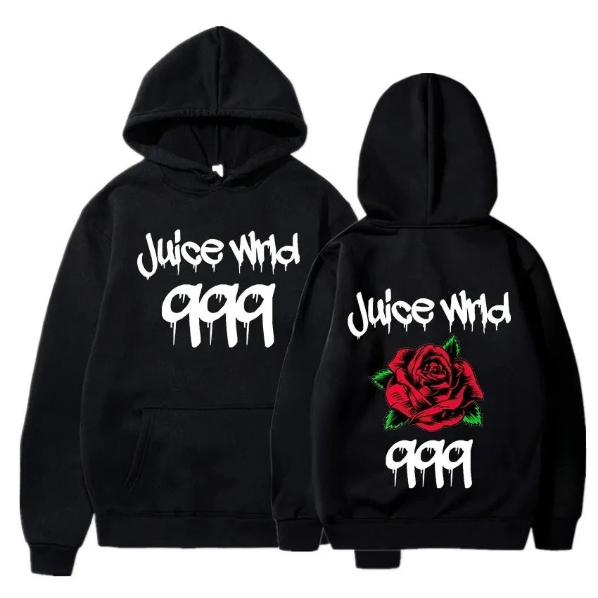 Juice world hip-hop pop singer street fashion men autumn and winter comfortable pullover hoodie outdoor sports 251104