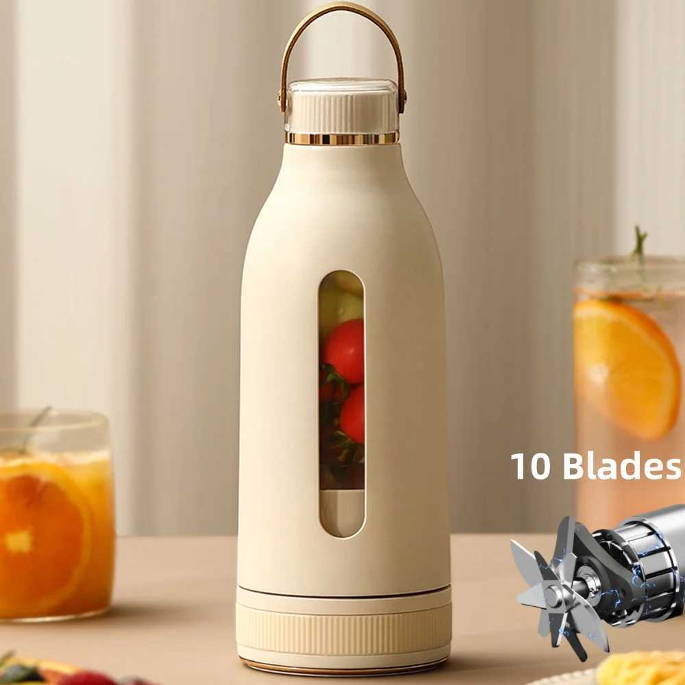 400ML Portable Multifunction Juicer USB Fast Rechargeable Mixer Fresh Fruit Grinder Electric Blender Cup Shakes Smoothie Maker C251113