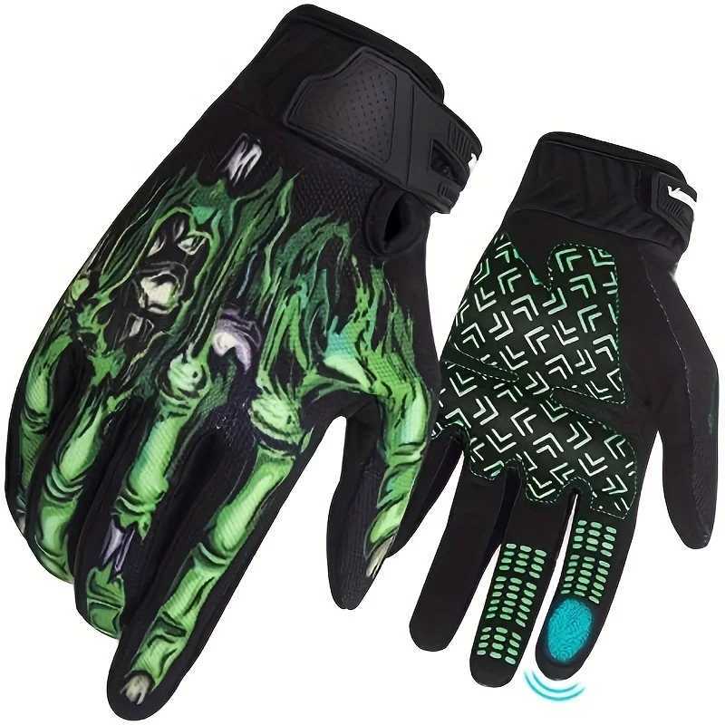 RIGWARL Outdoor Bicycle Riding Gloves Spring Autumn Bicycle Gloves Ghost Claws Full Finger Anti-slip Motorcycle Bicycle GloveC250412