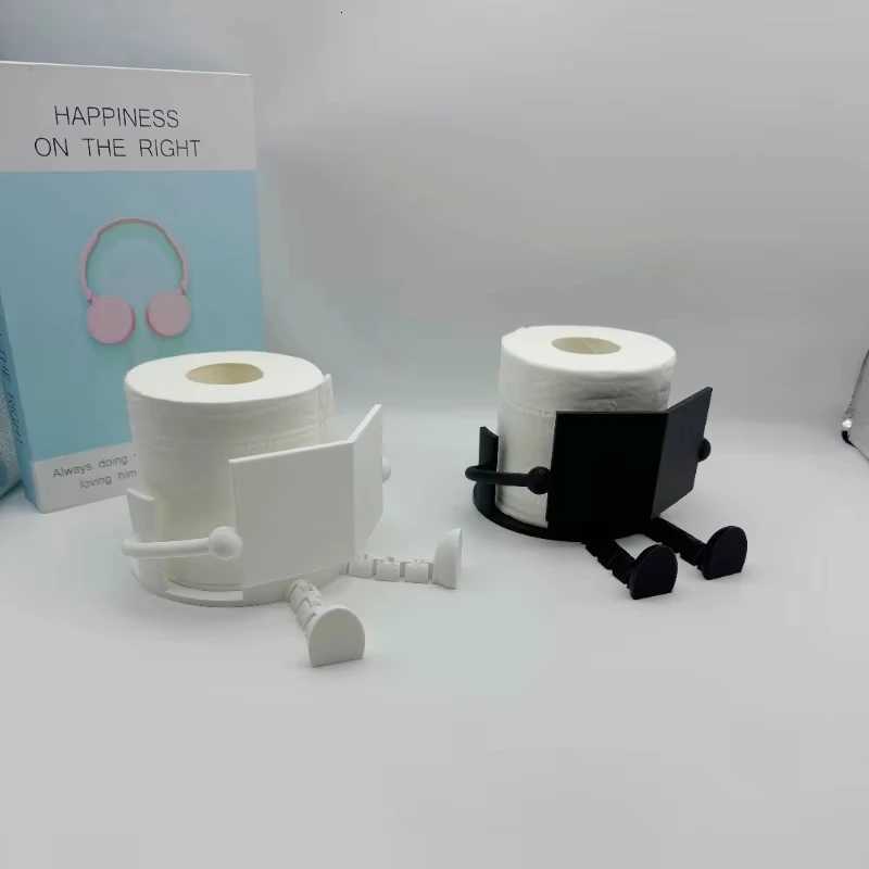 News Reading Scroll Cpanion -3D Printed Unique Toilet Paper Holder Adding Fun To Your Bathro Suitable for Off Bathros Y251112