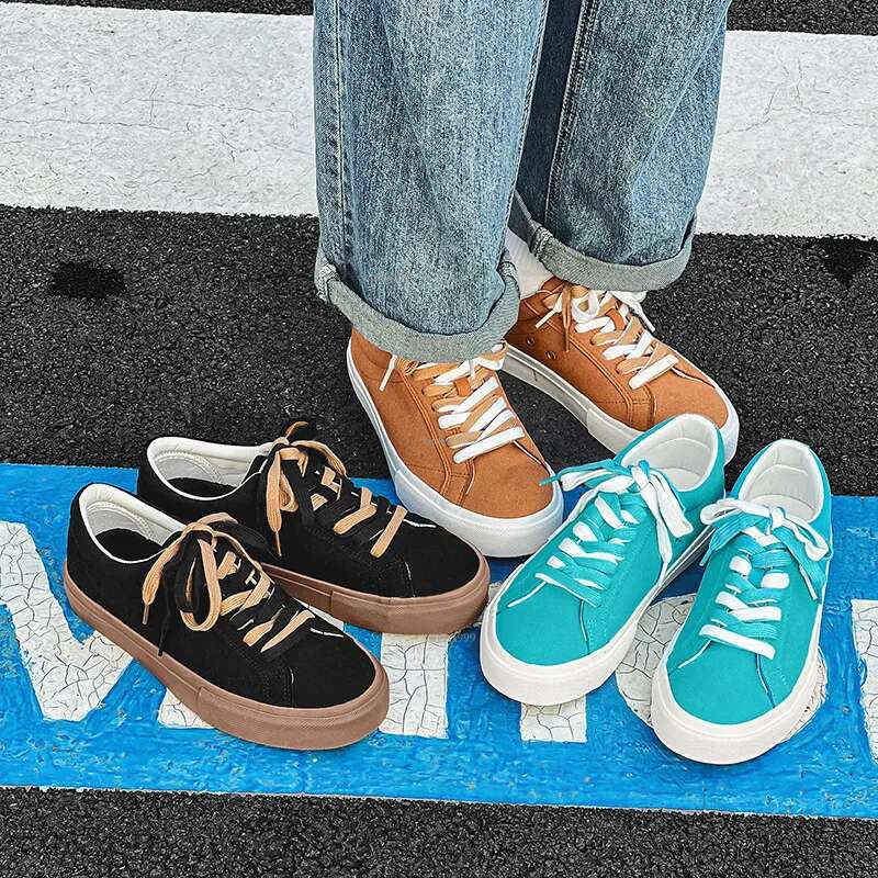 New Free Shipping Designer Shoes 2025 Spring New Couple Style Board Women's Wear Resistant Fur Skateboarding Casual Low Cut Canvas Shoes
