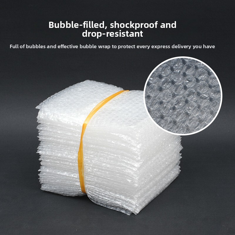 25*35cm 100pcs Brand New Thickened Wrap Pads Packaging Film Large Foam Bubble Bags Wholesale