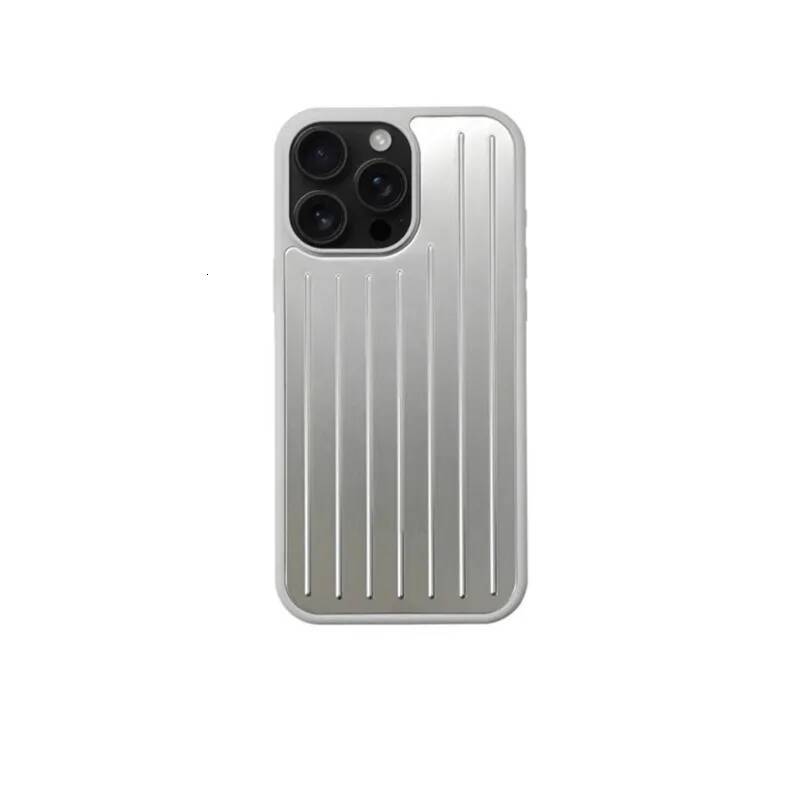 Fashion 3D Corrugated Stripe Stylish Busine Lage Phone Case for IPhone 17 Pro Max 16 15 14 13 Hard Shockproof Bumper Cover