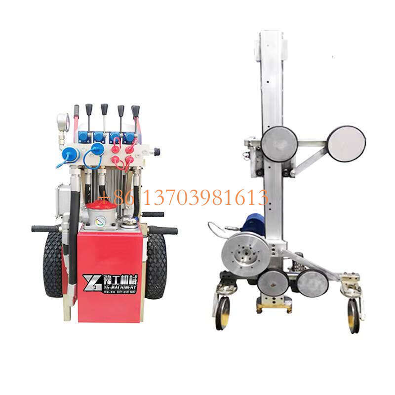 CE Certified 50m Remote Control Concrete Cutting Machine Wire Saw for Stone & Curbs with Engine & Motor Core Components