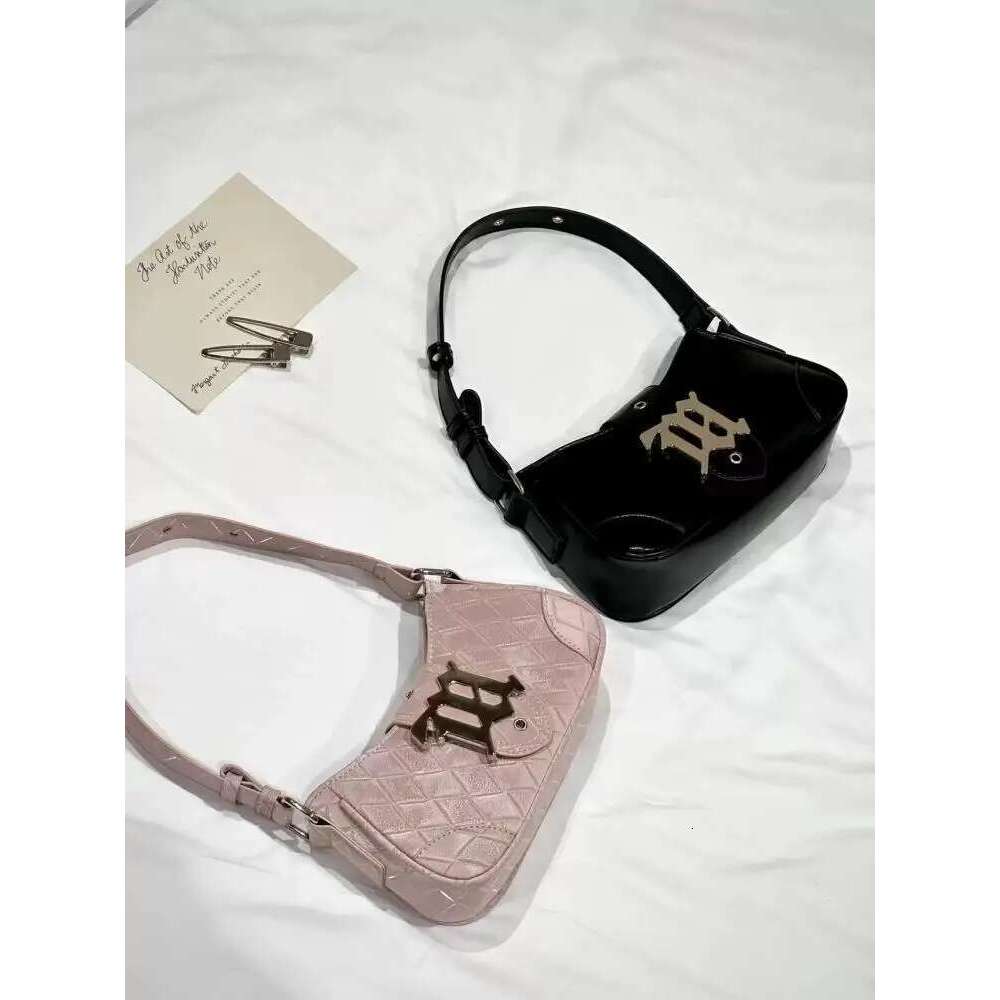 New Simple Black Shoulder Bags For Women Casual Hot Girl PU Leather Underarm Bag Fashion Ladies Pink Rhomboid Lattice Handbags