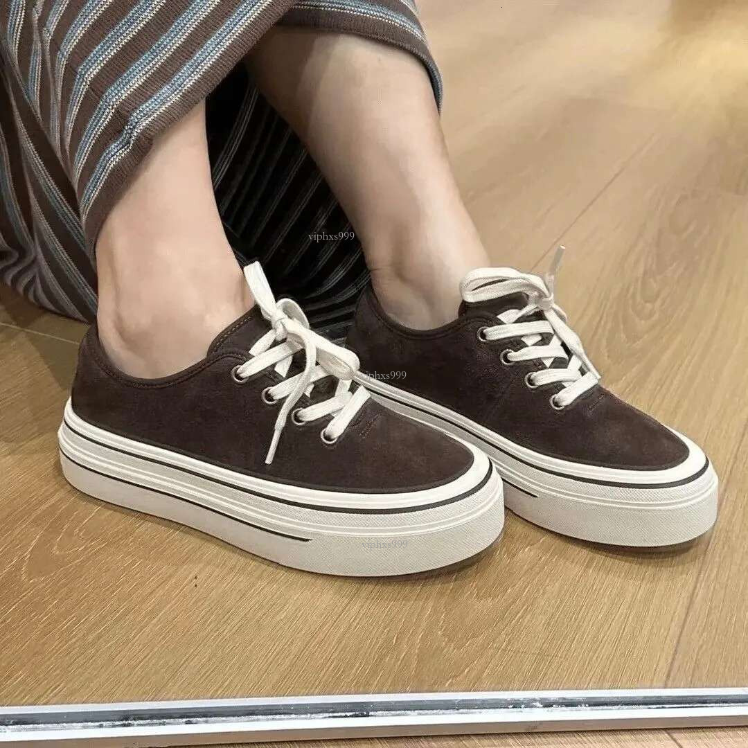 New free shipping designer shoes Autumn new breathable casual board 2024 thick sole height increasing trend sports versatile single shoe lightweight w