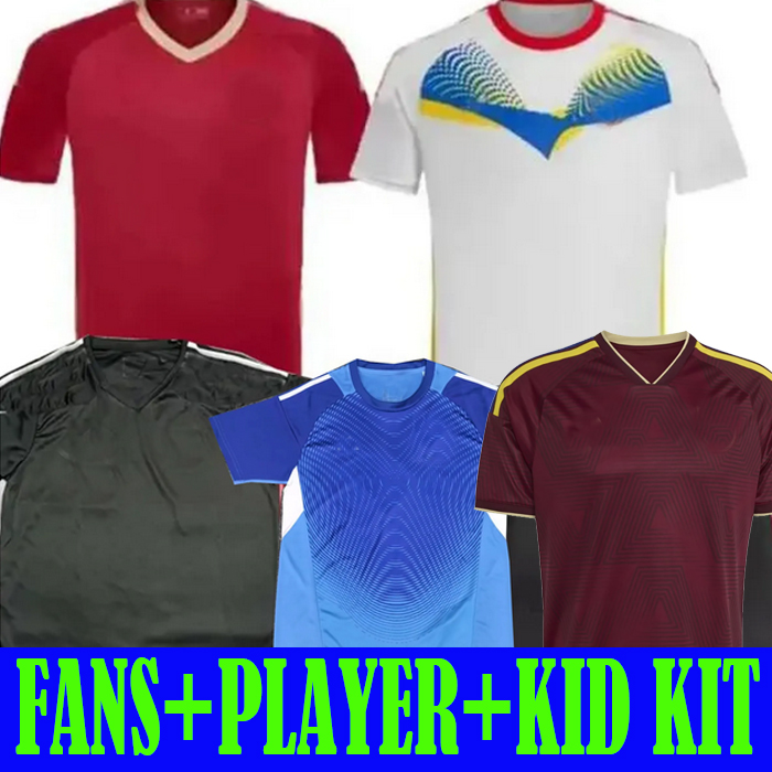 Fans player version 2026 2027 Venezuela Soccer Jerseys national team 25 26 27 home Football Shirt Men SOTELDO SOSA RINCON CORDOVA CASSERES football men kids shirt
