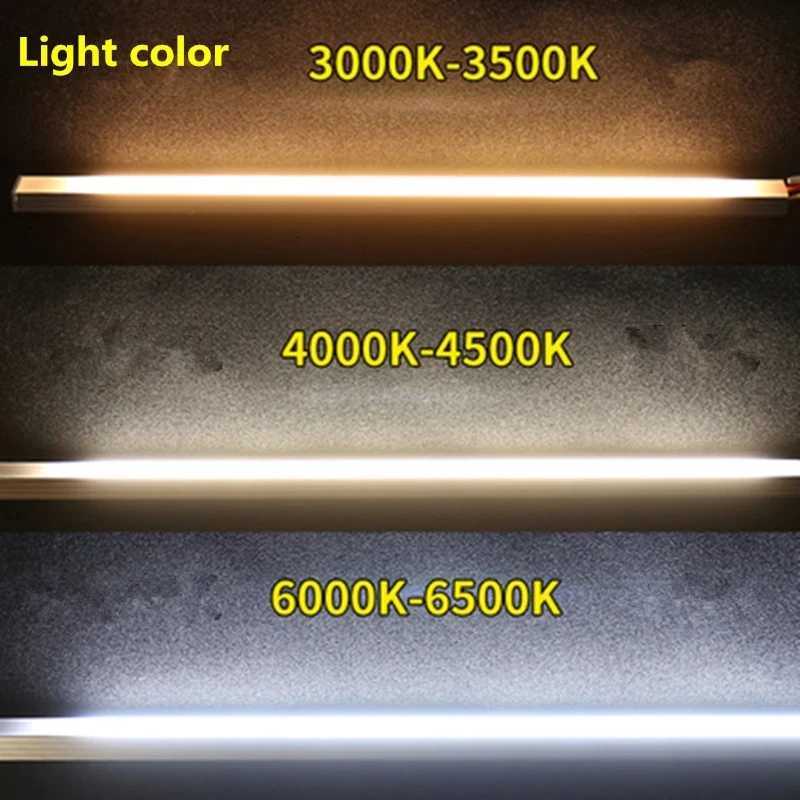 1-10 PCS LED rigid strip DC12V 50CM 20 inch SMD5730 36LEDs U/V-shaped flat LED aluminum channel rigid strip for indoor lighting W251112