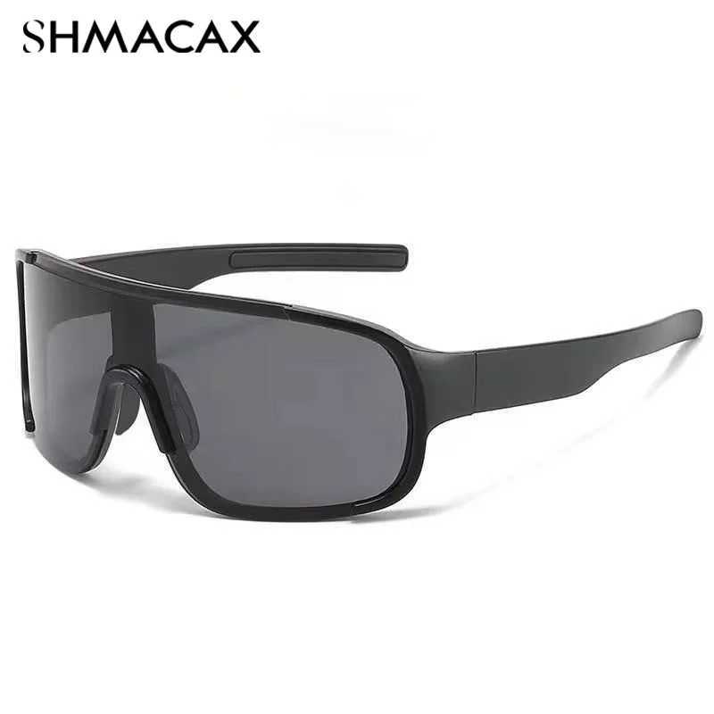 New Fashion Sunglasses Holiday Travel Simple Retro Large Frame Glasses Cyberpunk Personty Ideal Birthday Gift Sun Glasses C250412