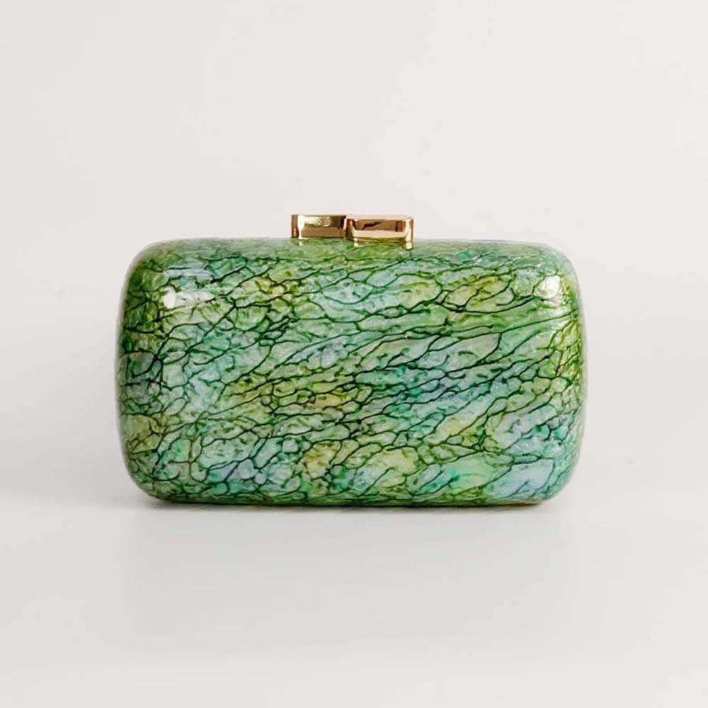 Womens New Single Shoulder Diagonal Cross Bag Acrylic Bag Fashion Wedding Banquet Handbag