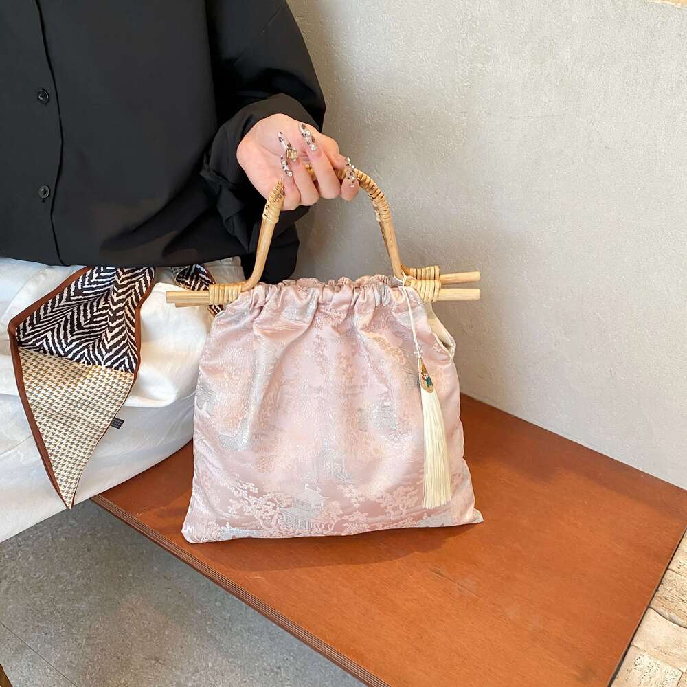 Fashion Handbag For Women 2024 New Chinese Style Versatile Bucket Bag